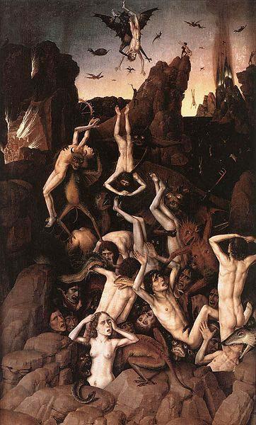 Dieric Bouts Hell Spain oil painting art